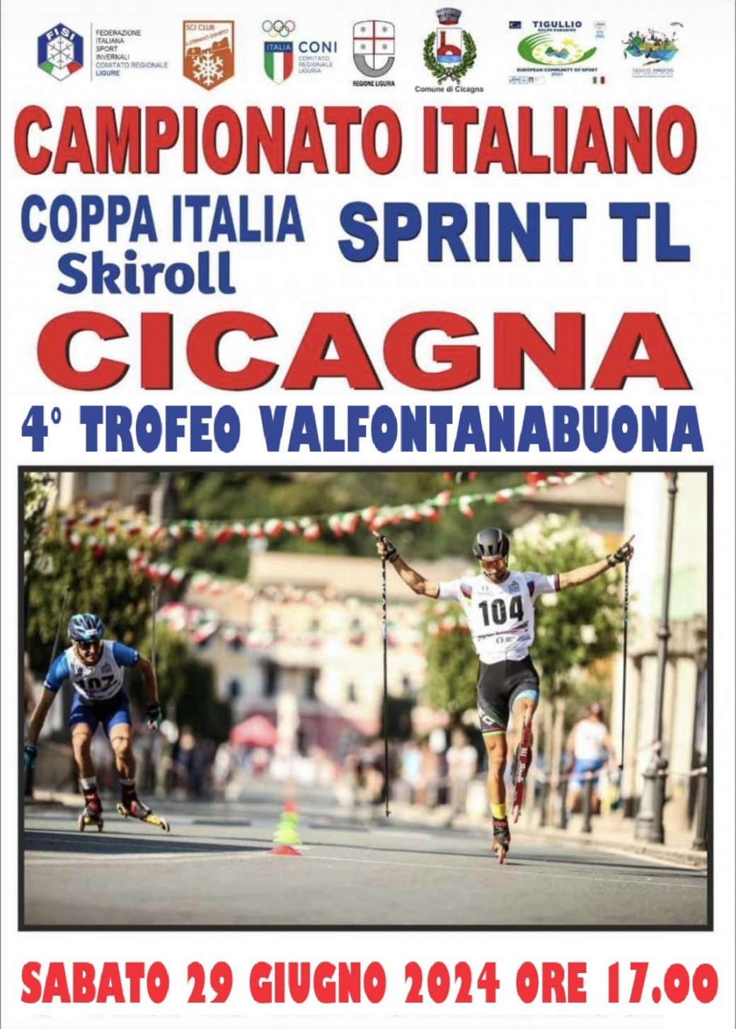 Locandina Cicagna Sprint TL 29.06.2024